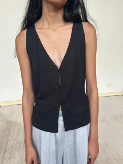 Button Up Knit Tank