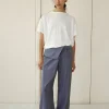 Folded Wool Pant