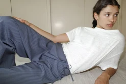 Folded Wool Pant