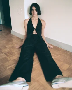 Open Halter Top