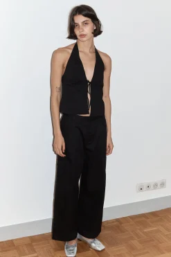 Open Halter Top
