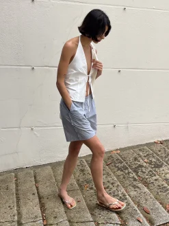 Open Halter Top