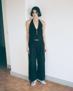 Open Halter Top