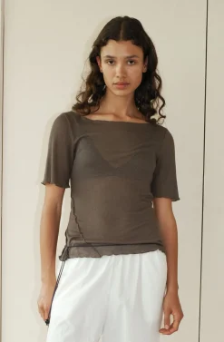 Square Knit Tee