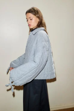 The Collared Quilt Coat