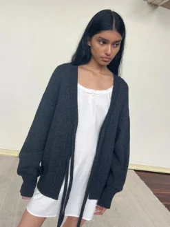 Two Tie Front Cardigan